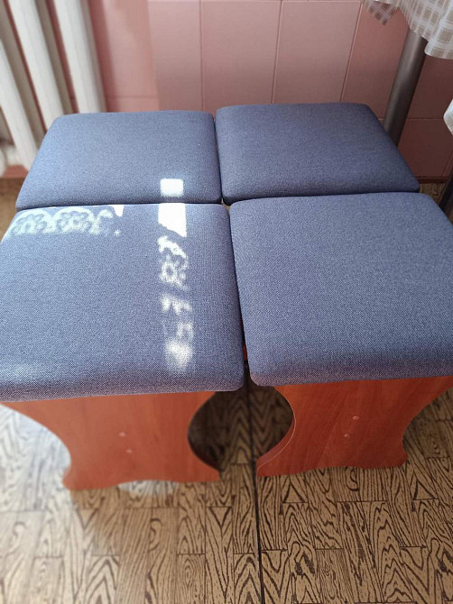 Четыре табуретки (комплект 4 шт) 35х35х44 см - Яблоня Львов - изображение 4