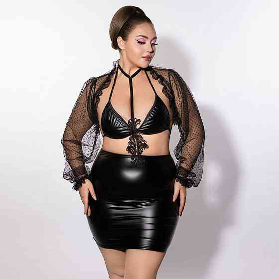Платье JSY P61159 Black Plus Size Sex Aura Киев
