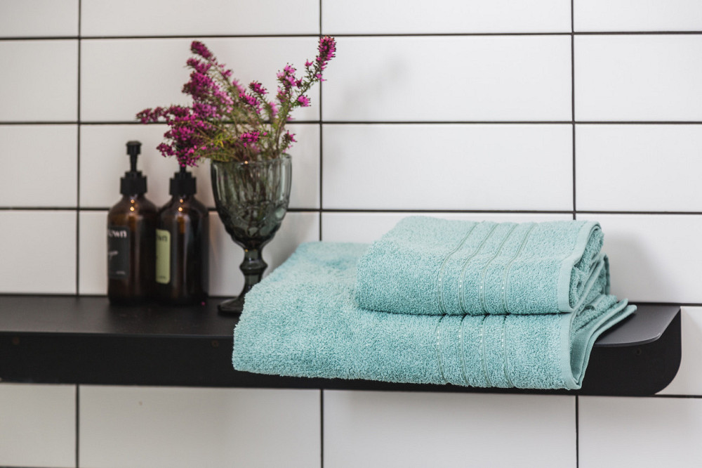 Ecotton Рушник Ecotton 50х90 см махровий високої щільності 420 г/м² зелений Green Киев - изображение 2