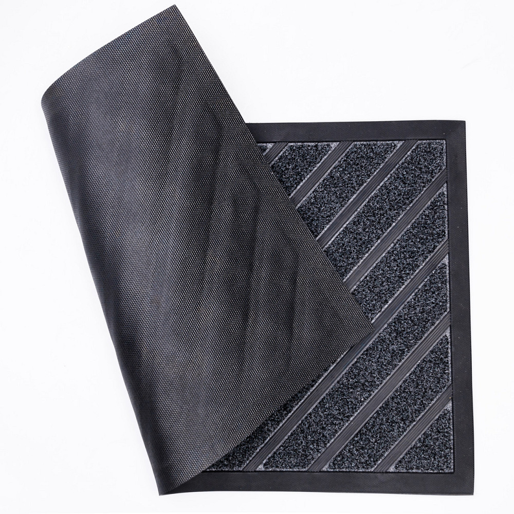 Коврик противоскользящий с рельефным рисунком 75×45 см серый HP-47-4G Киев - изображение 2