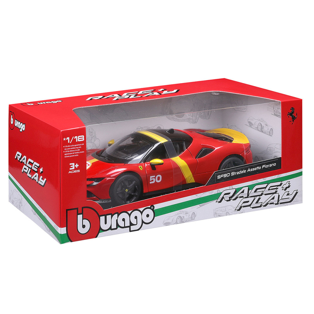 Автомодель серії R&P - Ferrari SF90 Stradale Assetto Fiorano (1:18) Дніпро - фото 8