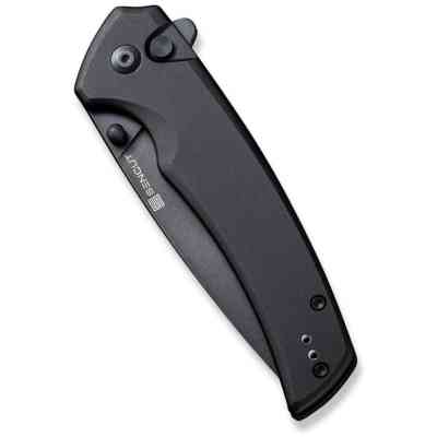 Ніж Sencut Serene, Black Aluminum, Darkwash (S21022B-1) Вінниця