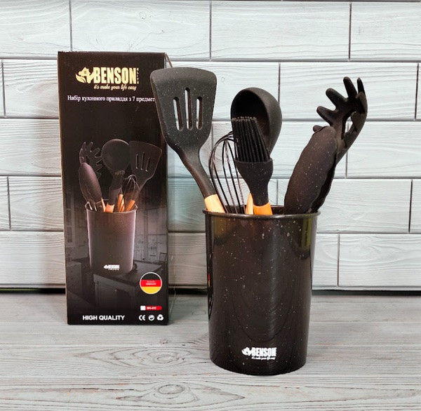 Набір нейлонових кухарів із 6 предметів BN-470 (6 шт./ящ) Одеса - фото 1