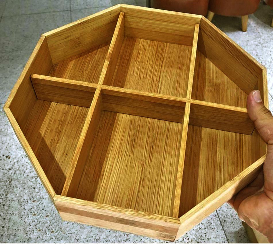 Менажниця дерев'яна "Рекадо" сієна Миколаїв - фото 1