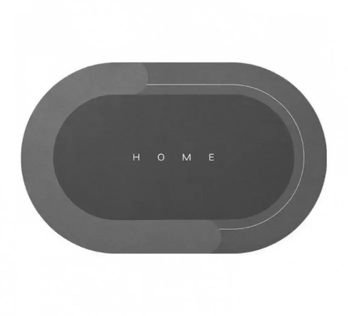 Коврик для ванной комнаты влагопоглощающий Home 50 x 80 см, овальный Коломия - фото 2