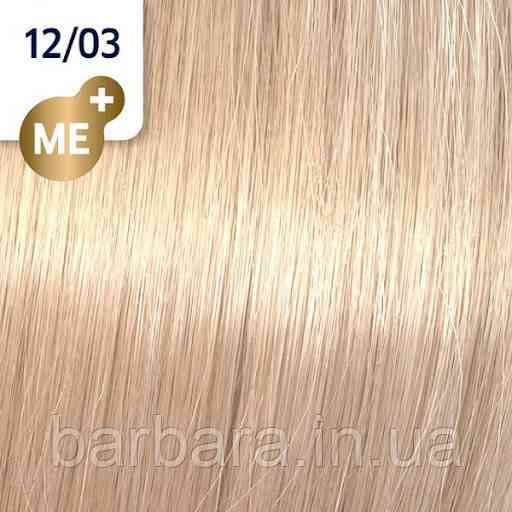 Краска для волос Wella Koleston Special Blonde Perfect ME+ 2025 12/03 Ультра яркий блонд натуральный золотистый (Чайная роза) Киев