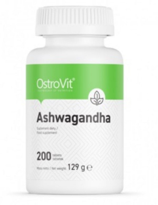 Ашвагандха Ostrovit Ashwagandha 200tab Луцк - изображение 1