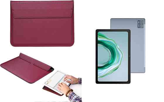 Чохол-конверт VitoCase для Cubot Tab 40, з функцією підставки для планшета Бордовий Київ