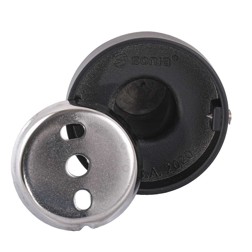 Тримач туалетного паперу з кришкою SONIA ASTRAL BLACK 185207 Луцк - изображение 5