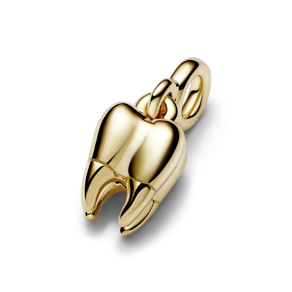 Срібна намистина для браслетів Пандора Мі  "Зуб" 762300C01 MasterSem Київ - фото 3