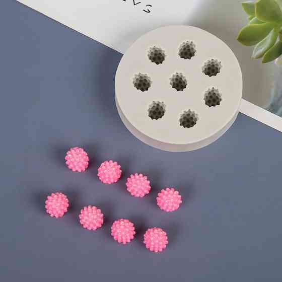 Молд силиконовый Ежевика 75 мм серый Киев