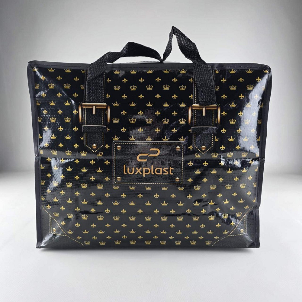 Поліпропіленова сумка господарська з кольоровим малюнком No1 Геральдика (1 шт.) Харків - фото 1