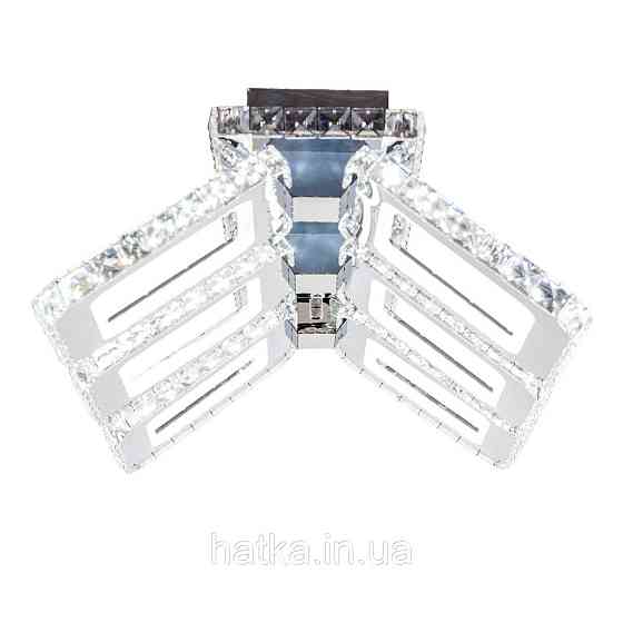 Люстра світлодіодна акрилова Sirius 2926-6 240W+48W Київ