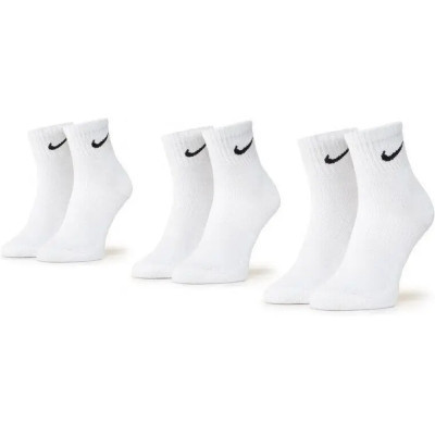 Шкарпетки Nike U NK EVERYDAY LTWT ANKLE 3PR SX7677-100 42-46 3 пари Білі (888407239113) Вінниця - фото 3