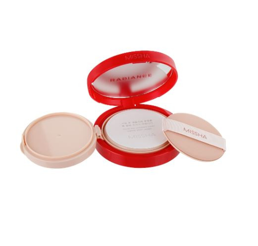 Тональна основа-кушон Radiance Perfect-Fit Cushion Foundation SPF 50 №19 Ivory Missha 15 г Київ - фото 2