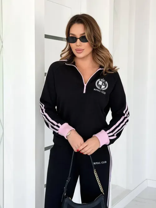 Жіночий костюм із турецької петлі з вишивкою – зручний базовий комплект Одеса - фото 5