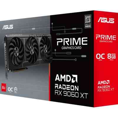 Видеокарта ASUS Radeon RX 9060 XT 8Gb PRIME OC (PRIME-RX9060XT-O8G) Винница