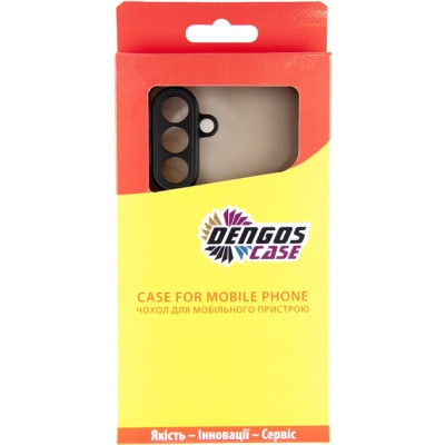 Чехол для мобильного телефона Dengos Kit Samsung Galaxy A56 Matte + 2 pcs glass (Black) (DG-CTG2P-05) Винница - изображение 4