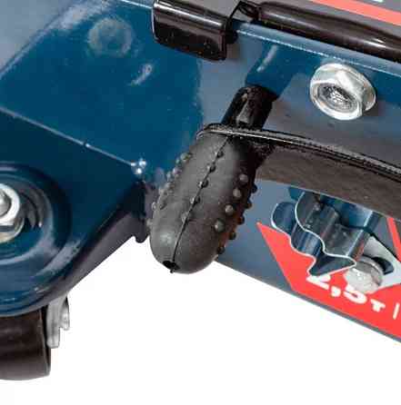 Домкрат гидравлический подкатной 2,5 т, 140-387 мм (коробка) с резиновой накладкой, фиксатор Мукачево