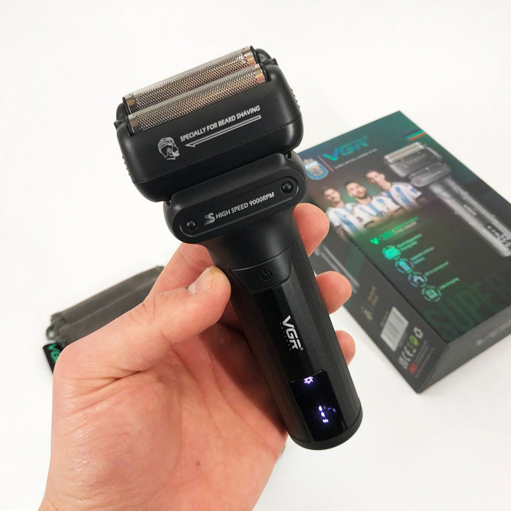 Профессиональная электробритва бритва для бороды VGR, Электробритва для идеального бритья FW-11 Львов - изображение 8