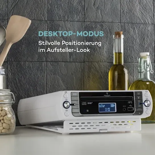 Кухонна магнітола приймач Auna KR-400 CD Bluetooth з Німеччини Дніпро