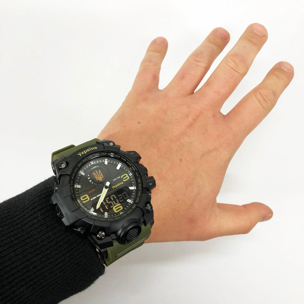 Наручні годинники з електронним механізмом SKMEI 6851/1586AG, Водонепроникні годинники з гарантією YD-29 Івано-Франківськ - фото 9