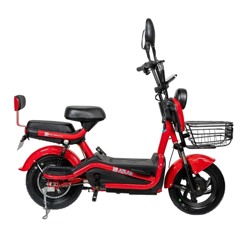 Електроскутер Atlas Elegant 500W Red Київ - фото 3