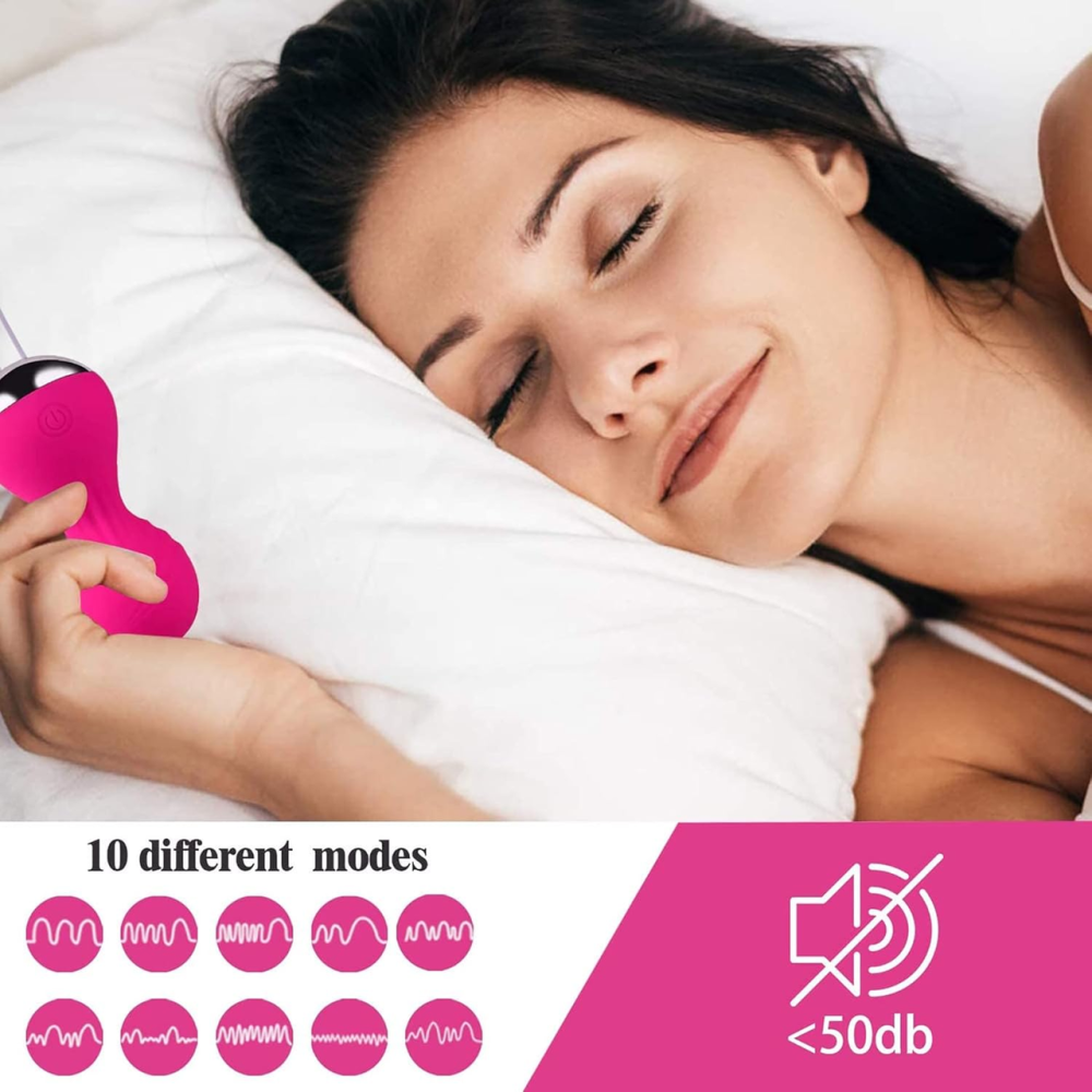 Kegel Balls\Кульки Кегеля Тренажер для м'язів Вагінальні кульки для зміцнення м'язів піхви, набір Фіолетовий Київ - фото 8