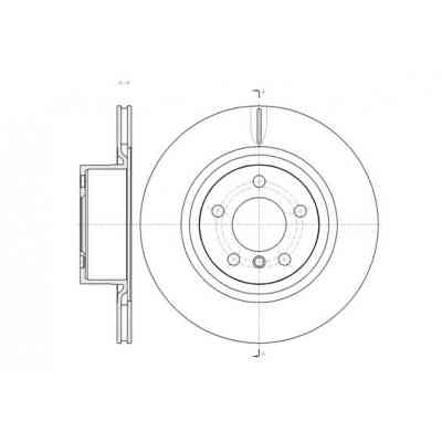 Гальмівний диск REMSA 61455.10 Вінниця