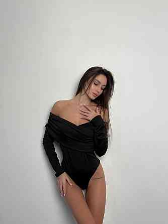 Женский романтичный боди с драпировкой и открытыми плечами микродайвинг Одесса