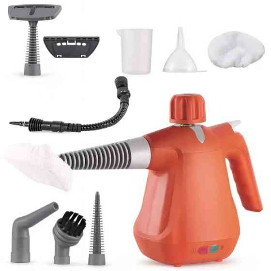 Пароочиститель для уборки Domotec MS-1372 1000Вт резервуар на 350мл HM-25 Львов