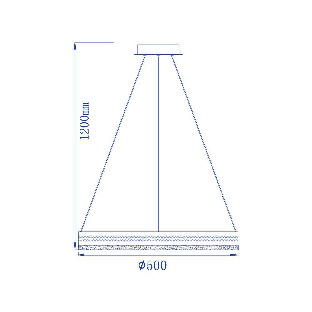 Світлодіодна люстра Feron AL6610 SHINE LEVITATION 50Вт 4000K золото Харьков - изображение 2