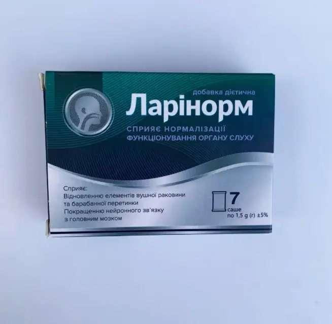 Ларінорм для нормалізації функціонування органів слуху (Larinorm) Дніпро - фото 1