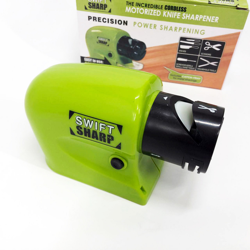Точилка для быстрой заточки ножей Swift, Точилка для заточки ножей на кухне, Мини точильный станок EX-98 Львов - изображение 8