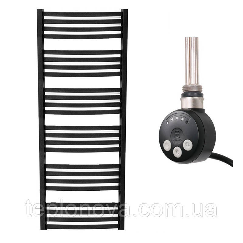 Электрический Полотенцесушитель Черный Плоский 1460х500 Terma Dorota Черновцы - изображение 2