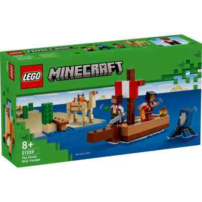 Конструктор LEGO Minecraft Путешествие на пиратском корабле (21259-) Винница