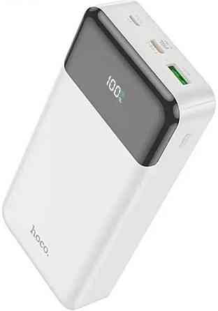 Повербанк із швидкою зарядкою HOCO J102A 20000mAh білий є ОПТ,дропшипі. Киев