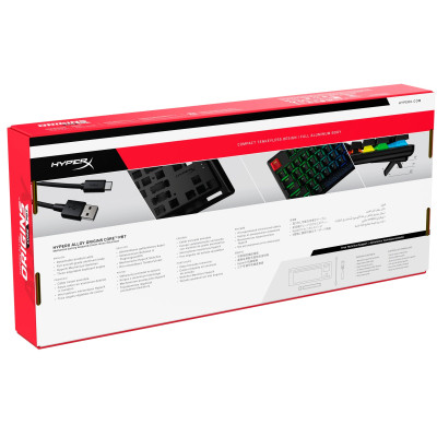 Клавиатура HyperX Alloy Origins Core PBT HX Red (639N7AA) Винница - изображение 9