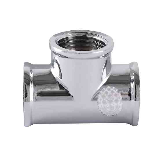 Трійник SOLOMON 3/4″ ВВВ хром 8202 (000000625) Київ