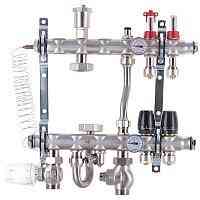 Колектор нижнє підключення 1012 нержавіюча сталь в зборі на 2 виходи Харків