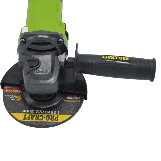 Болгарка електрична Procraft  125 мм 11000 об/хв ушм мережева для різання металу БЕЗЩІТКОВА Львів