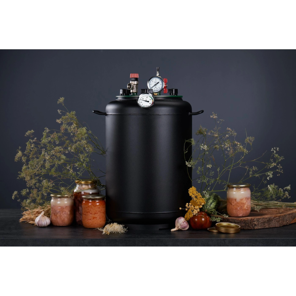 Автоклав бытовой УТех-24 на 24 банки стальной для консервирования домашний Киев - изображение 10