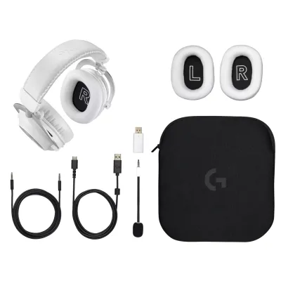 Наушники Logitech G Pro X 2 Lightspeed Wireless White (981-001269) Винница - изображение 12