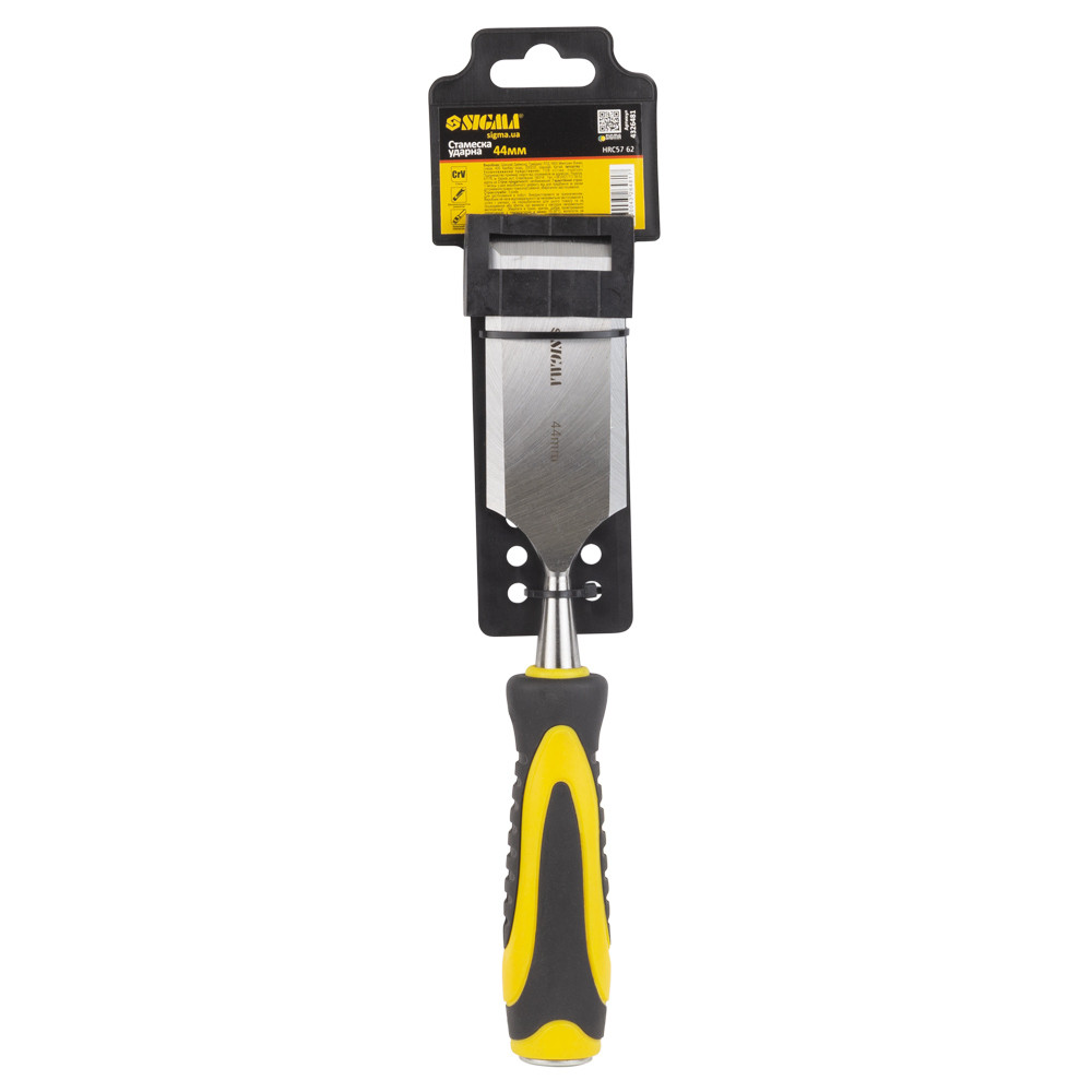 Sigma Стамеска ударная 44мм двухкомпонентная рукоятка CrV SIGMA (4326481) Коломыя - изображение 4