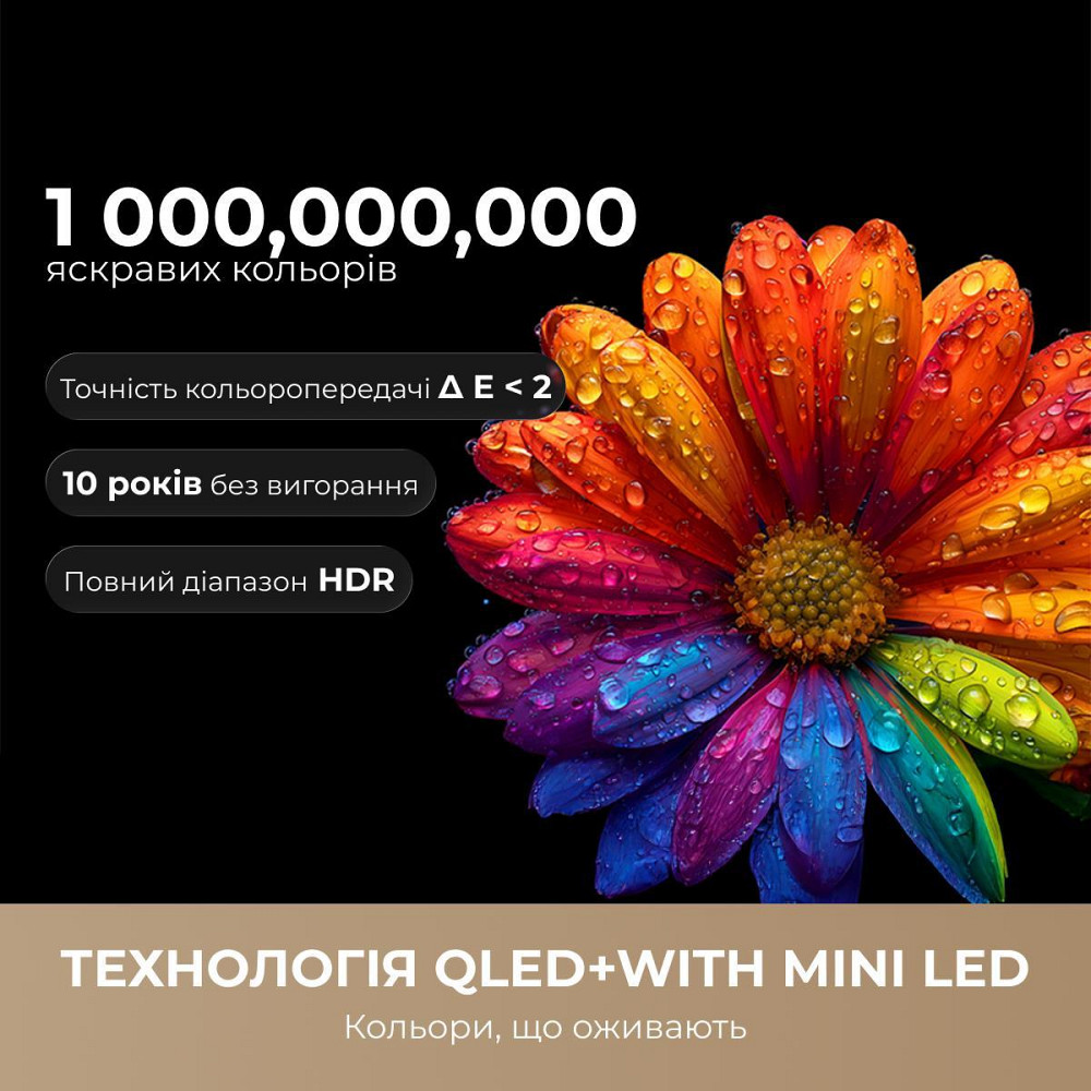 Телевізор Dreame Aura Mini LED 4K TV 75S100 ( 20275 ) Харків - фото 2