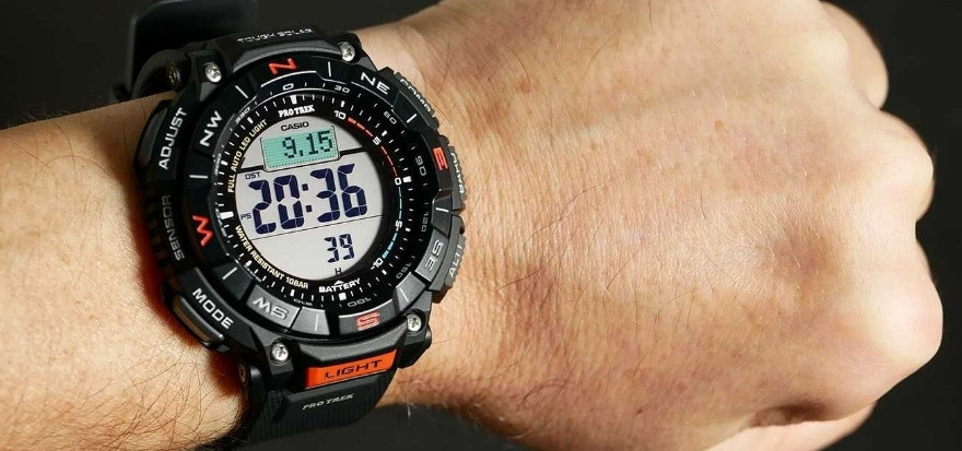 З компасом Casio PRG-340-1 ProTrek. Харків - фото 2