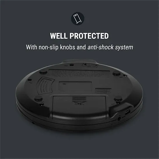 Портативний CD-програвач OneConcept CDC 100 MP3-CD РК-дисплей Німеччина Дніпро - фото 8