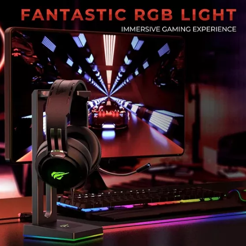 Навушники Havit HV-H2010d з мікрофоном чорний Житомир - фото 5