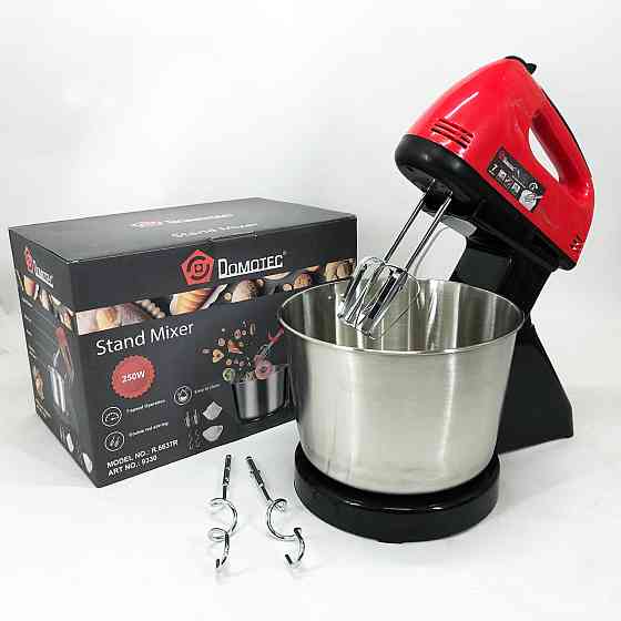 Міксер для збивання кремів Domotec R6637R 2 л 250 W, Електричний міксер ручний Кулінарний VS-29 Івано-Франківськ