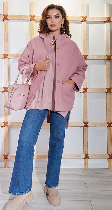 Пальто комфортного силуєта (48) Киев - изображение 4